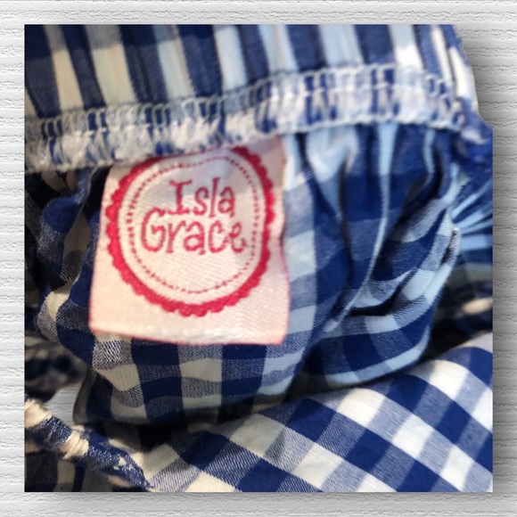 Isla Grace | Gingham | Bubble Romper - Picture 3 of 5